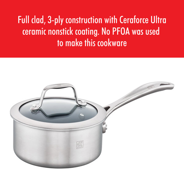 ZWILLING J.A. Henckels Zwilling Spirit 3ply Stainless Steel Ceramic